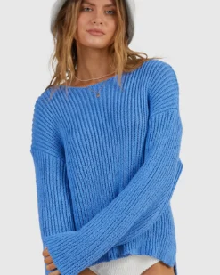 Billabong Moon Wave Sweater 9 Billabong Moon Wave Sweater -Roxy Ski Store billabong moon wave sweater marina 5