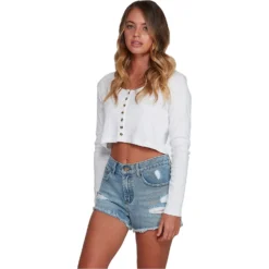 Billabong Quinn Button Top