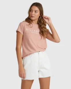 Billabong Serenity Short Sleeve T-Shirt -Roxy Ski Store billabong serenity short sleeve t shirt ash rose 2