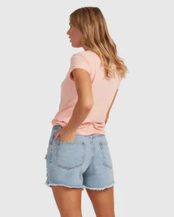 Billabong Serenity Short Sleeve T-Shirt -Roxy Ski Store billabong serenity short sleeve t shirt peachy haze 5