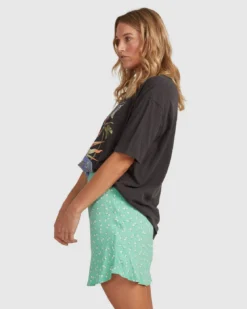 Billabong Summer Tour T-Shirt -Roxy Ski Store billabong summer tour t shirt off black 4