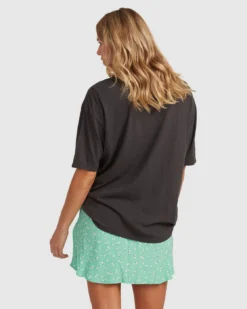 Billabong Summer Tour T-Shirt -Roxy Ski Store billabong summer tour t shirt off black 5
