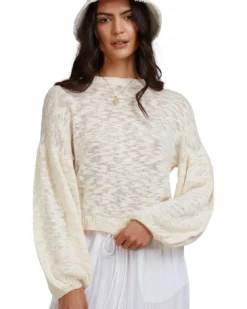 Billabong Sunray Crew 11 Billabong Sunray Crew -Roxy Ski Store billabong sunray crew white 6