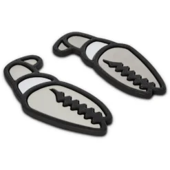 Crab Grab Mega Claws 2pk Stomp Pad 22 Crab Grab Mega Claws 2pk Stomp Pad -Roxy Ski Store crab grab mega claws 2pk grey white 2