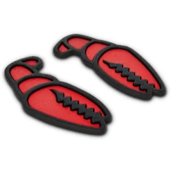 Crab Grab Mega Claws 2pk Stomp Pad 19 Crab Grab Mega Claws 2pk Stomp Pad -Roxy Ski Store crab grab mega claws 2pk red black 2