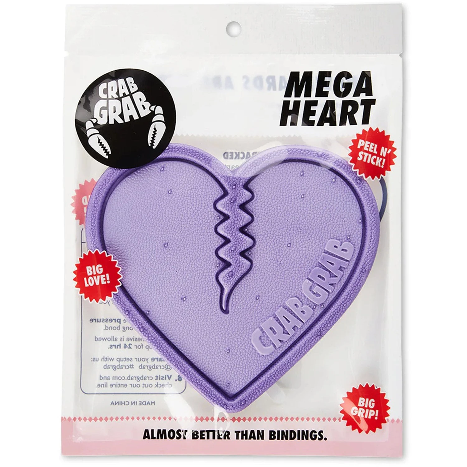 Crab Grab Mega Heart Snowboard Stomp Pad 9 Crab Grab Mega Heart Snowboard Stomp Pad - Image 9