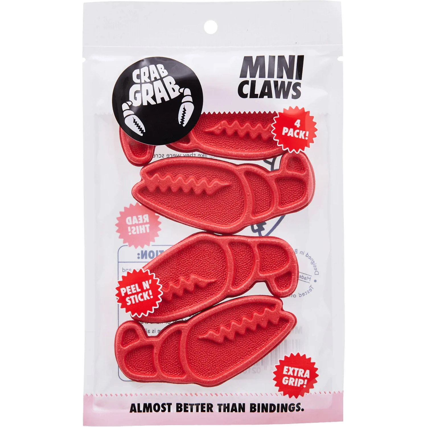 Crab Grab Mini Claws 4pk Stomp Pad 3 Crab Grab Mini Claws 4pk Stomp Pad - Image 3