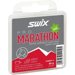 Swix Marathon Black Fluor Free Wax 40g DHBFF-4