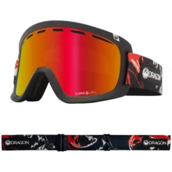 Dragon D1 OTG Asian Fit Snow Goggles