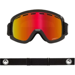 Dragon D1 OTG Asian Fit Snow Goggles -Roxy Ski Store dragon d1 otg asian fit snow goggles 2023 split lumalens red ion lumalens rose 2