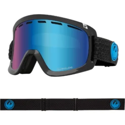 Dragon D1 OTG Snow Goggles -Roxy Ski Store dragon d1 otg snow goggles 2023 split lumalens blue ion lumalens amber 1