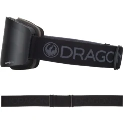 Dragon R1 OTG Asian Fit Snow Goggles -Roxy Ski Store dragon r1otg asian fit snow goggles 2023 black lumalens dark smoke w lumalens amber 3