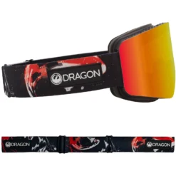 Dragon R1 OTG Asian Fit Snow Goggles -Roxy Ski Store dragon r1otg asian fit snow goggles 2023 koi lumalens ion w lumalens light rose 4