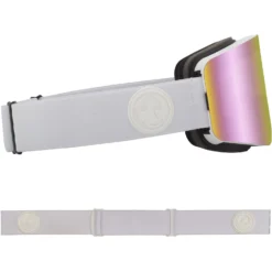 Dragon R1 OTG Asian Fit Snow Goggles -Roxy Ski Store dragon r1otg asian fit snow goggles 2023 whiteout lumalens pink ion w lumalens dark smoke 4