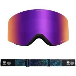 Dragon R1 OTG Snow Goggles -Roxy Ski Store dragon r1otg snow goggles 2023 black lumalens purple ion w lumalens amber 2