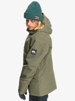Quiksilver Mission Solid Snow Jacket -Roxy Ski Store eqytj03266 quiksilver w creh frt2