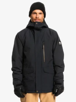 Quiksilver Mission Solid Snow Jacket -Roxy Ski Store eqytj03266 quiksilver w kvj0 frt1