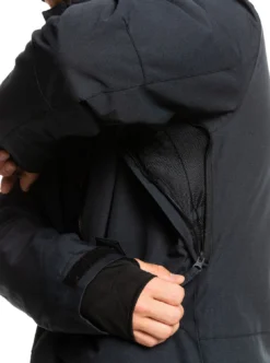 Quiksilver Mission Solid Snow Jacket -Roxy Ski Store eqytj03266 quiksilver w kvj0 frt4