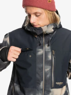 Quiksilver Tamarack Snowboard Jacket -Roxy Ski Store eqytj03269 quiksilver w cld6 frt3