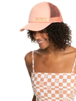 Roxy Womens Finishline Trucker Cap -Roxy Ski Store erjha04134 roxy w mfq0 frt1