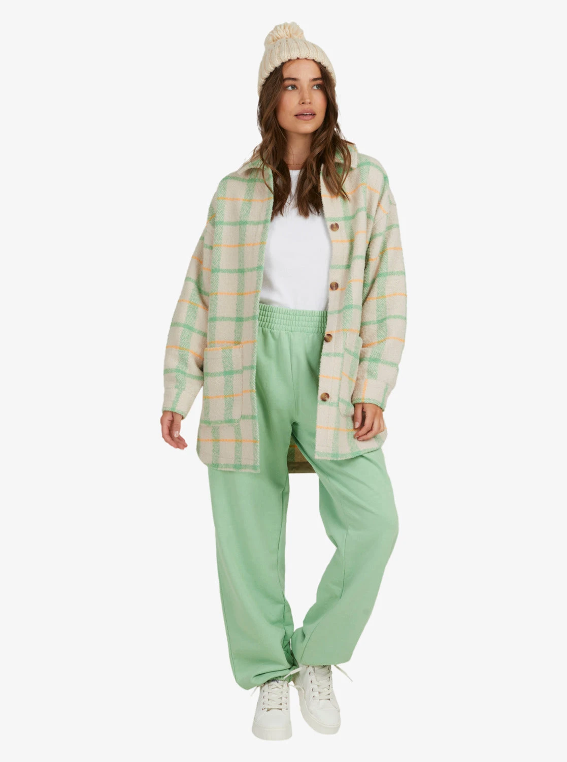 Roxy Womens Check It Out Oversized Overshirt 8 Roxy Womens Check It Out Oversized Overshirt - Image 8