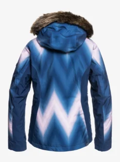 Roxy Jet Ski Premium Snow Jacket -Roxy Ski Store erjtj03317 roxy v bte2 bck1