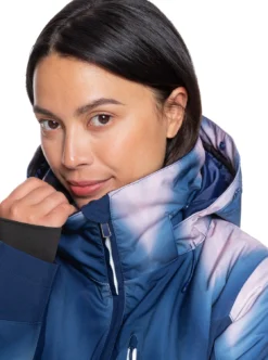 Roxy Jet Ski Premium Snow Jacket -Roxy Ski Store erjtj03317 roxy w bte2 frt6