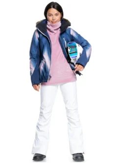Roxy Jet Ski Premium Snow Jacket -Roxy Ski Store erjtj03317 roxy w bte2 frt9