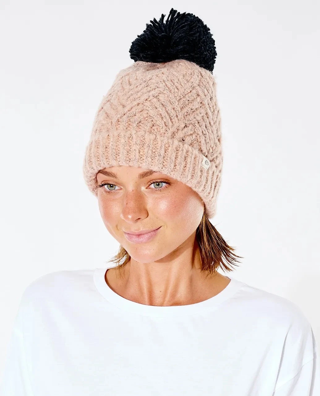 Rip Curl Groundswell Pom Pom Beanie 7 Rip Curl Groundswell Pom Pom Beanie - Image 7
