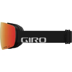 Giro Contour RS Snow Goggle 16 Giro Contour RS Snow Goggle -Roxy Ski Store giro contour rs goggle black wordmark vivid ember left