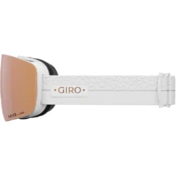 Giro Contour RS Snow Goggle 20 Giro Contour RS Snow Goggle -Roxy Ski Store giro contour rs goggle white craze vivid rose gold left