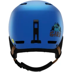 Giro Crue MIPS Snow Helmet -Roxy Ski Store giro crue mips youth snow helmet blue shreddy yeti back b1a70688 298a 4a53 95d4 17e7af122622