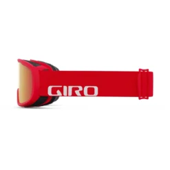 Giro Cruz Snow Goggle 26 Giro Cruz Snow Goggle -Roxy Ski Store giro cruz goggle red white wordmark amber scarlet left