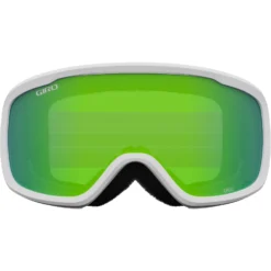 Giro Cruz Asian Fit Snow Goggle -Roxy Ski Store giro cruz goggle white wordmark loden green front 6ef418d6 9a79 4a40 a755 848465a2cdf0