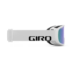 Giro Cruz Asian Fit Snow Goggle -Roxy Ski Store giro cruz goggle white wordmark loden green right 99520e61 30b7 4ffa ac1c f35780e8a375