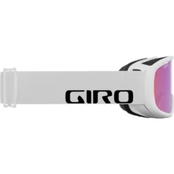 Giro Cruz Snow Goggle 31 Giro Cruz Snow Goggle -Roxy Ski Store giro cruz goggle white wordmark yellow boost right