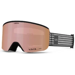 Giro Ella Snow Goggle -Roxy Ski Store giro ella goggle black white lux vivid rose gold hero