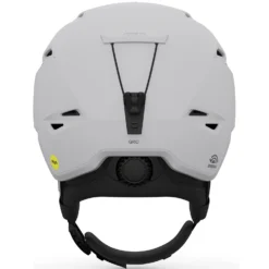 Giro Grid MIPS Snow Helmet -Roxy Ski Store giro grid spherical snow helmet matte light grey back
