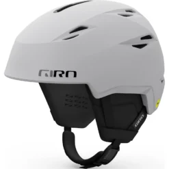 Giro Grid MIPS Snow Helmet -Roxy Ski Store giro grid spherical snow helmet matte light grey hero