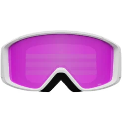 Giro Index 2.0 Asian Fit Snow Goggle -Roxy Ski Store giro index 2 goggle white wordmark amber pink front a8823125 018e 4f31 9338 7e886b204cba