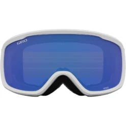 Giro Moxie Snow Goggle -Roxy Ski Store giro moxie goggle white core light grey cobalt front 234a657b d221 4ebe a540 902b6cf6cc50