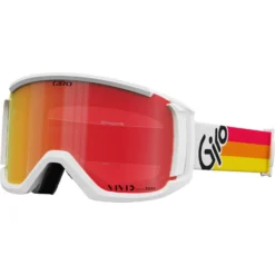 Giro Revolt Snow Goggle -Roxy Ski Store giro revolt goggle white orange og vintage vivid ember hero