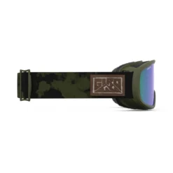 Giro Roam Snow Goggle -Roxy Ski Store giro roam goggle trail green cloud dust loden green right
