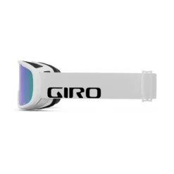 Giro Roam Snow Goggle -Roxy Ski Store giro roam goggle white wordmark loden green left