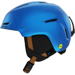 Giro Spur Jr Mips Snow Helmet -Roxy Ski Store giro spur mips snow helmet blue shreddy yeti left