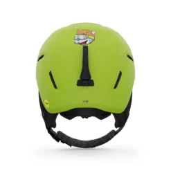 Giro Spur JR MIPS Snow Helmet -Roxy Ski Store giro spur mips youth snow helmet ano lime back