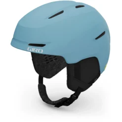 Giro Spur JR MIPS Snow Helmet -Roxy Ski Store giro spur mips youth snow helmet light harbor blue hero