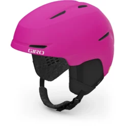 Giro Spur JR MIPS Snow Helmet -Roxy Ski Store giro spur mips youth snow helmet matte rhodamine hero