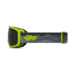 Giro Stomp Snow Goggle -Roxy Ski Store giro stomp youth goggle ano lime linticular ultra black left