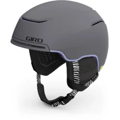 Giro Terra MIPS Snow Helmet -Roxy Ski Store giro terra mips womens snow helmet matte charcoal lilac hero